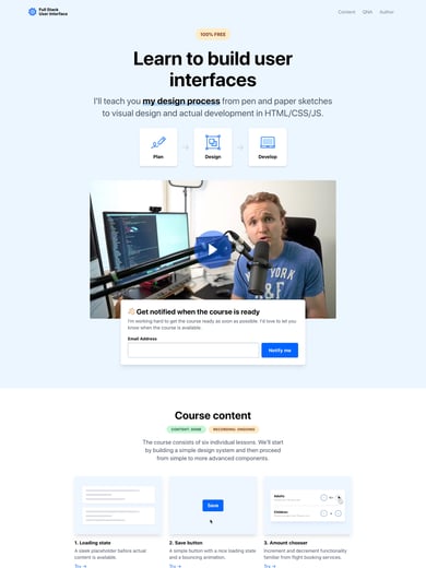 Full Stack UI Thumbnail Preview