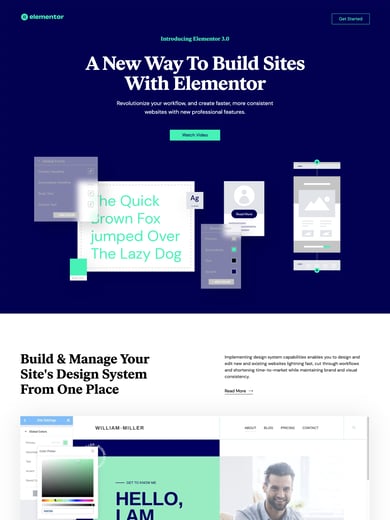 Elementor 3.0 Thumbnail Preview
