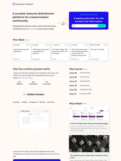 Initiator Creator Thumbnail Preview