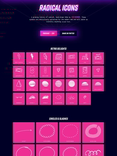 Radical Icons Thumbnail Preview