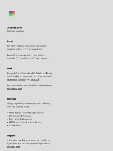 Jonathon Toon Thumbnail Preview