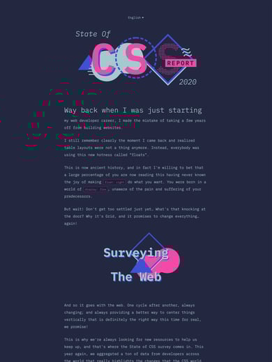 The State of CSS 2020 Thumbnail Preview