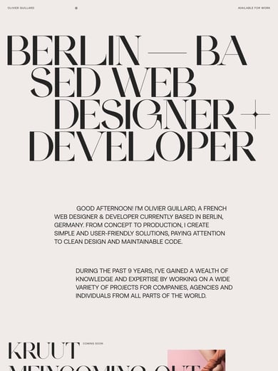 Olivier Guillard Thumbnail Preview