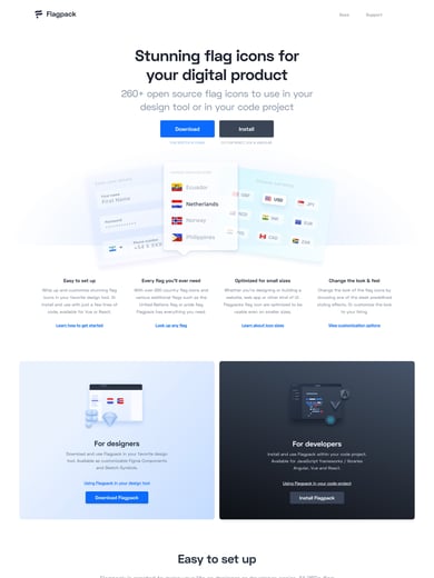 Flagpack Thumbnail Preview