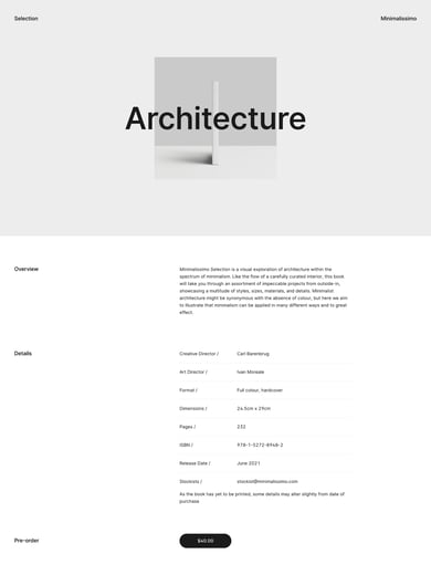 Minimalissimo – Selection Thumbnail Preview