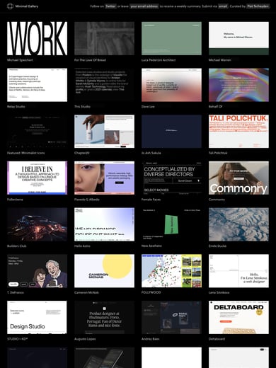 Minimal Gallery Thumbnail Preview