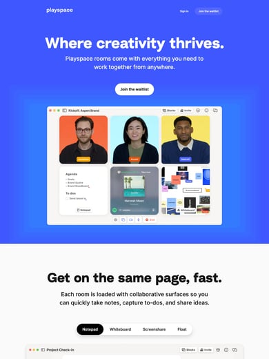 Playspace Thumbnail Preview