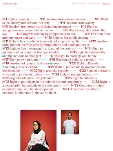 #ForHumanRights Thumbnail Preview