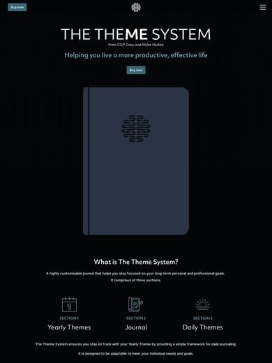 The Theme System Thumbnail Preview