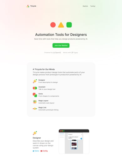 Tricycle Thumbnail Preview