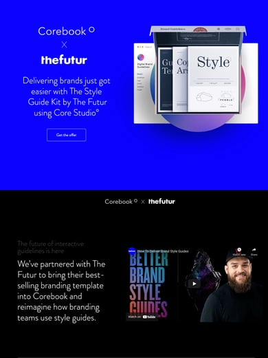 Corebook x The Futur Thumbnail Preview