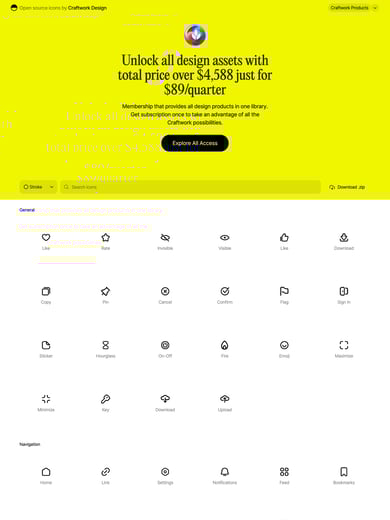 Icons by Craftwork Thumbnail Preview