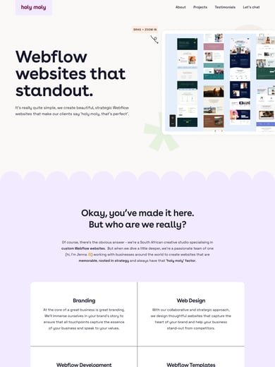 Holy Moly Creative Studio Thumbnail Preview