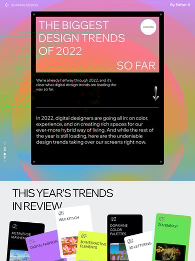 Web Design Trends 2022 Thumbnail Preview