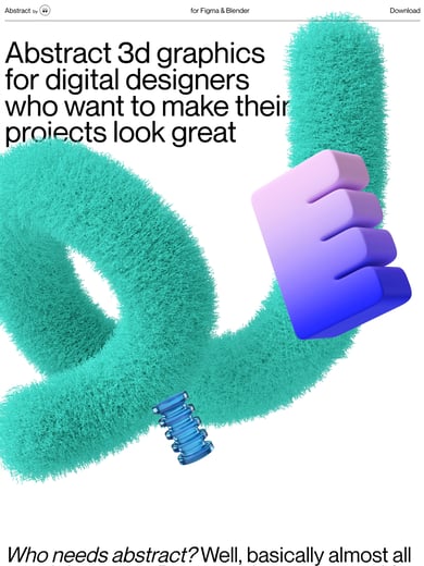 Abstract 3D Graphics Thumbnail Preview