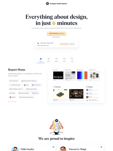 Designer Daily Report Thumbnail Preview