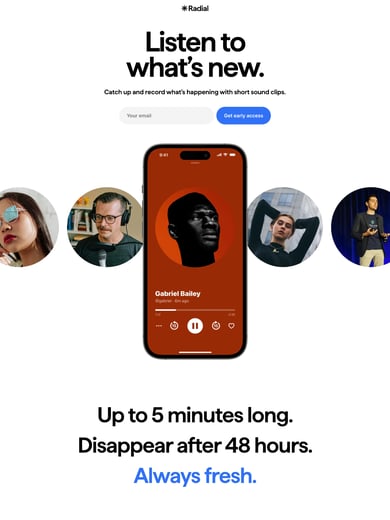 Radial Thumbnail Preview