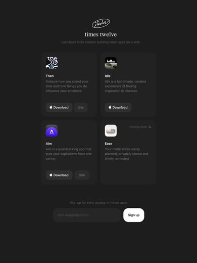 times twelve Thumbnail Preview