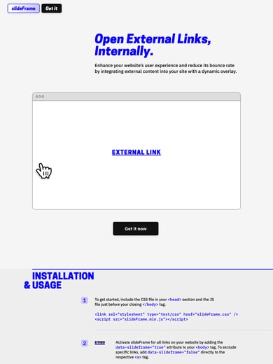 slideFrame Thumbnail Preview