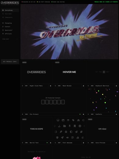 Overrrides Thumbnail Preview