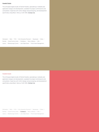 Howells Studio Thumbnail Preview