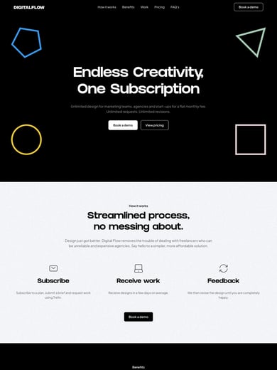 Digital Flow Thumbnail Preview