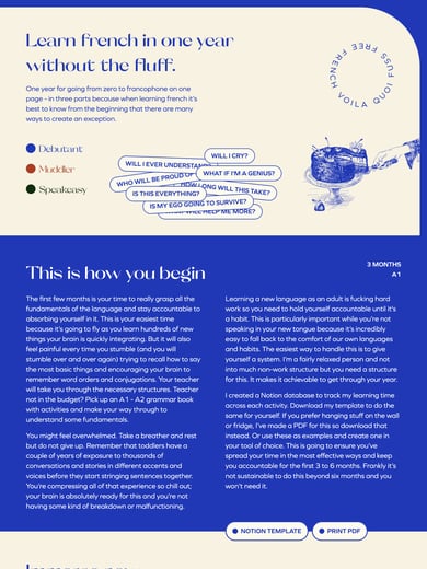 Fuss Free French Thumbnail Preview