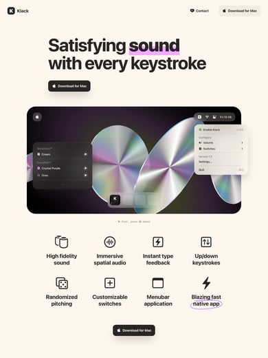 Klack Thumbnail Preview