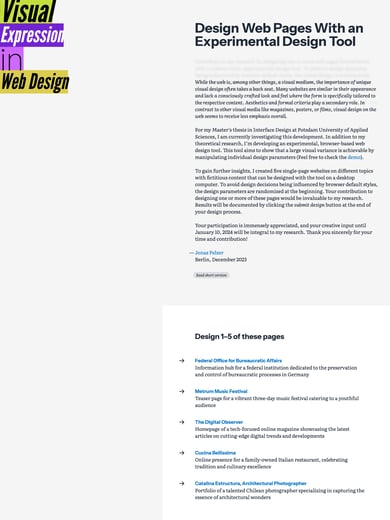 Visual Expression in Web Design Thumbnail Preview