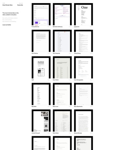 Dead Simple Sites Thumbnail Preview