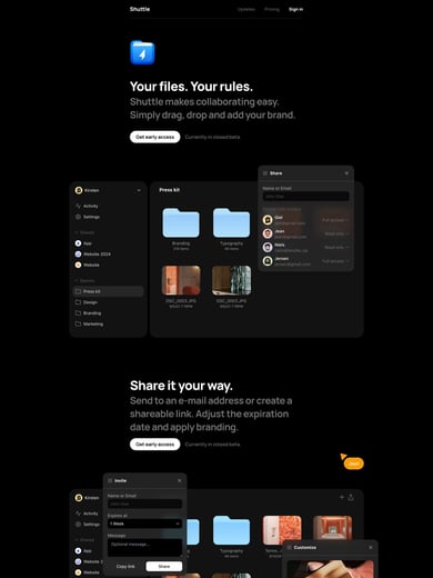 Shuttle Thumbnail Preview