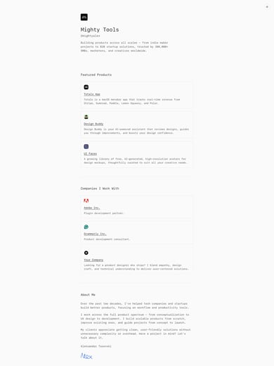 Mighty Tools Thumbnail Preview