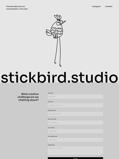 stickbird.studio Thumbnail Preview