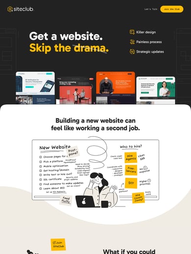 SiteClub Thumbnail Preview