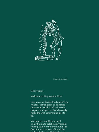Tiny Awards Thumbnail Preview