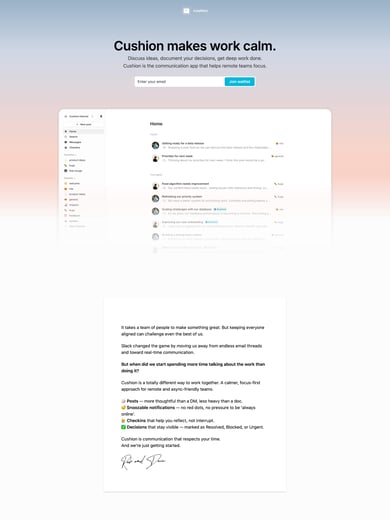 Cushion Thumbnail Preview