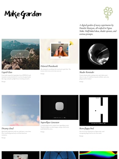 Make Garden Thumbnail Preview