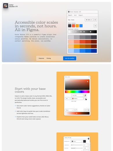 Color Scales I/O Thumbnail Preview