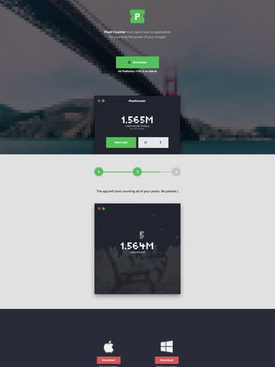 Pixel Counter Thumbnail Preview