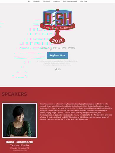 AIGA Dish Conference 2013 Thumbnail Preview