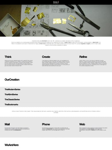 Dali Gioielli | Unique Creations Thumbnail Preview