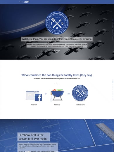 The world’s first Facebook grill Thumbnail Preview