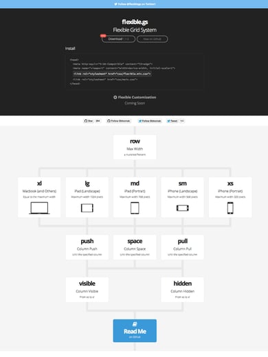 Flexible Grid System Thumbnail Preview