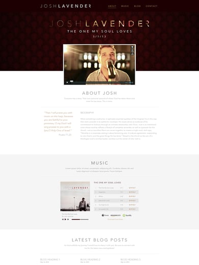 Josh Lavender Thumbnail Preview