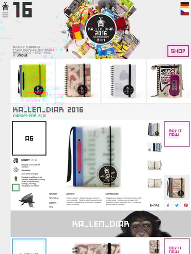 KA_LEN_DIAR – Unique Diaries 2016 Thumbnail Preview