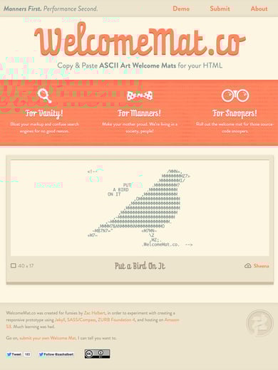 WelcomeMat.co Thumbnail Preview