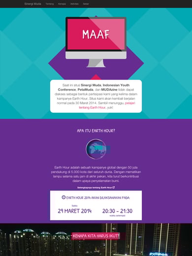 Sinergi Muda – Earth Hour Thumbnail Preview