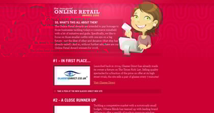Online Retail Awards 2008 Thumbnail Preview
