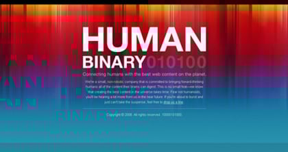 Human Binary Thumbnail Preview