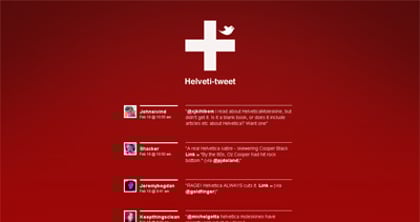 Helveti-Tweet Thumbnail Preview